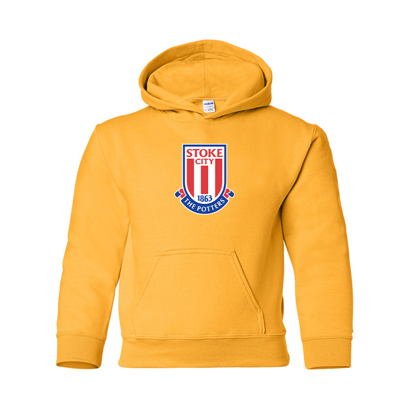 Youth Stoke City Soccer  Gildan Heavy Blend  Hooded Sweatshirt